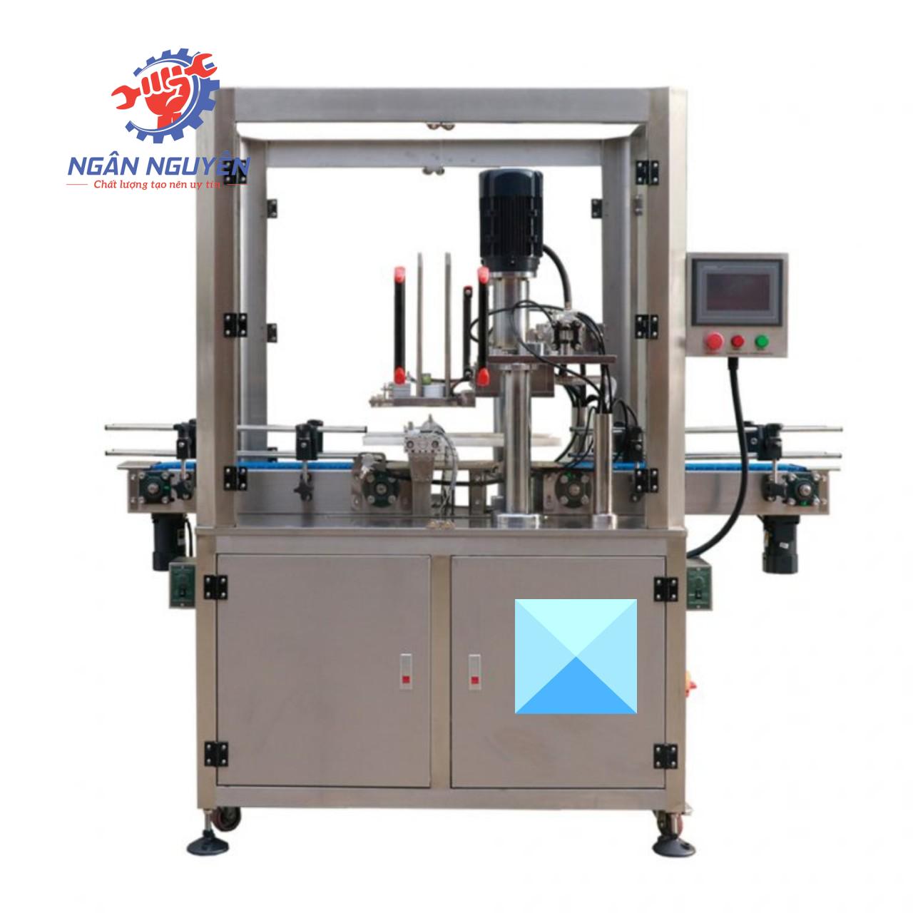 Máy viền mí lon, hút chân không và bơm Ni tơ tự động XT-FG130L Máy viền mí lon, hút chân không và bơm Ni tơ tự động XT-FG130L