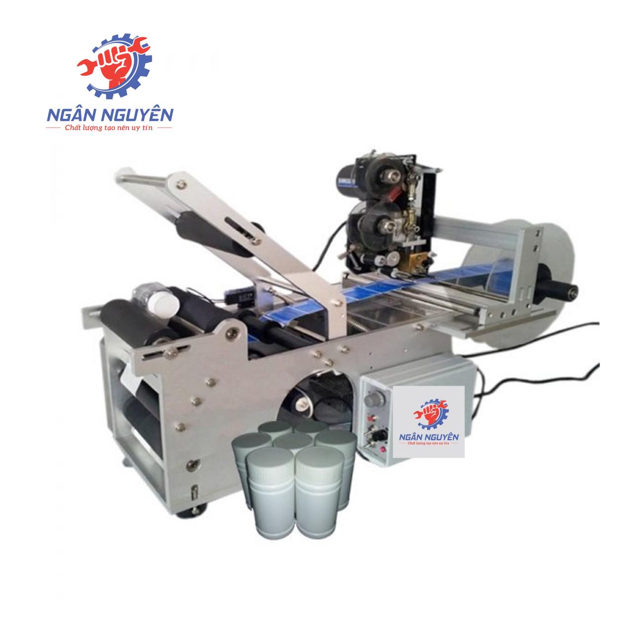 Máy dán nhãn – decal và indate chai tròn bán tự động LT-50D Máy dán nhãn – decal và indate chai tròn bán tự động LT-50D