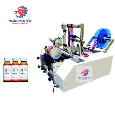 Máy dán nhãn chai tròn nhỏ bán tự động T311 Máy dán nhãn chai tròn nhỏ bán tự động T311