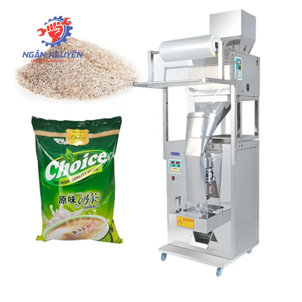 Máy đóng gói túi đường 1kg tự động giá rẻ Máy đóng gói túi đường 1kg tự động giá rẻ