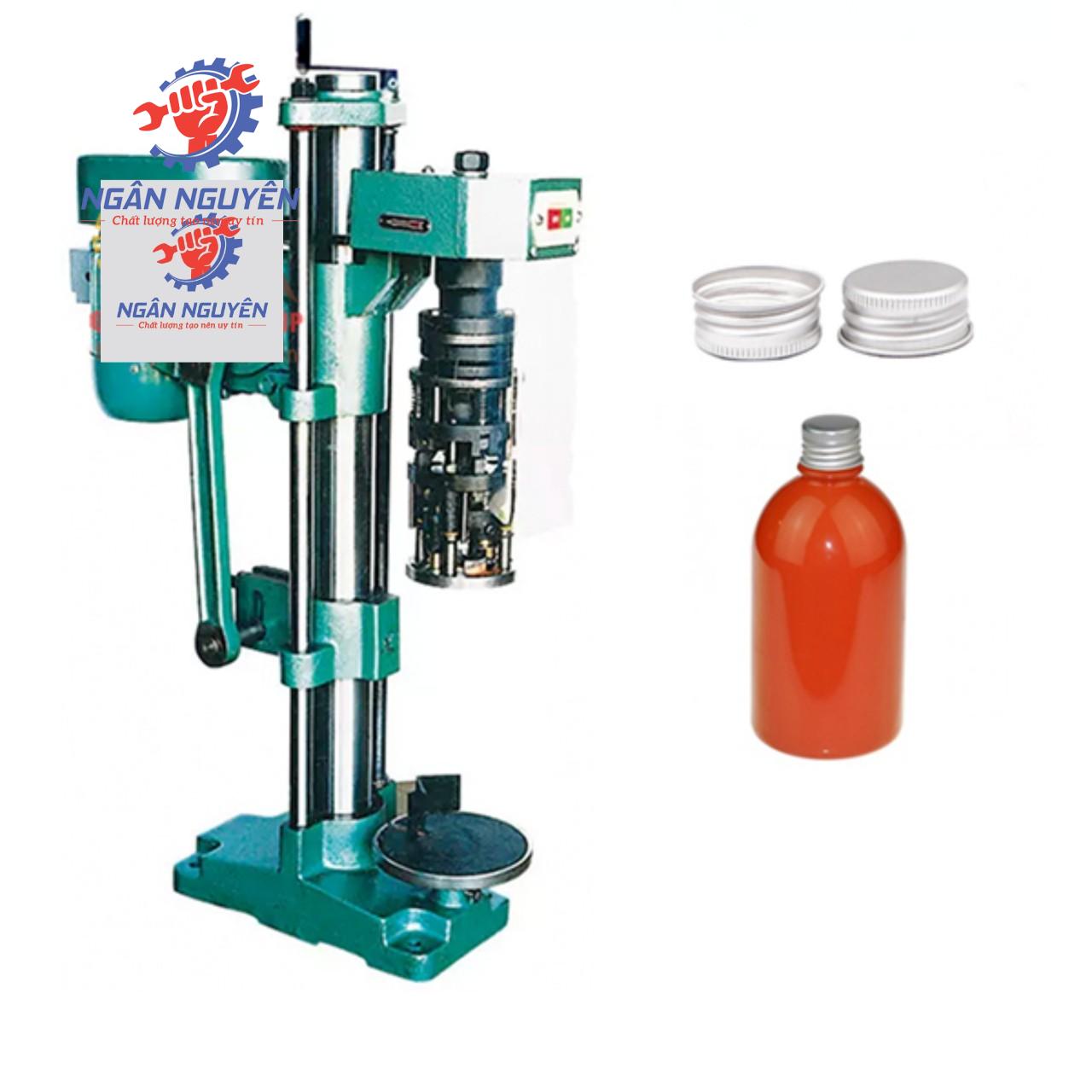 Thiết bị máy siết nắp nhôm bán tự động loại để bàn TY-4 Thiết bị máy siết nắp nhôm bán tự động loại để bàn TY-4