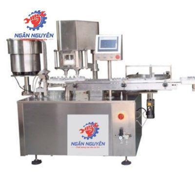 Máy đóng nắp chai 20ml – Máy uốn nắp lọ tự động Máy đóng nắp chai 20ml – Máy uốn nắp lọ tự động